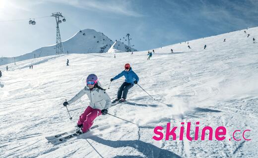 SKILINE HÖHENMETER | © Kitzsteinhorn Mit Skiline können Sie die gefahrenen Höhenmeter, Liftfahrten und Pistenkilometer Ihres Skitages am Kitzsteinhorn oder am Maiskogel als Skiline-Höhenmeterdiagramm abrufen | © Kitzsteinhorn