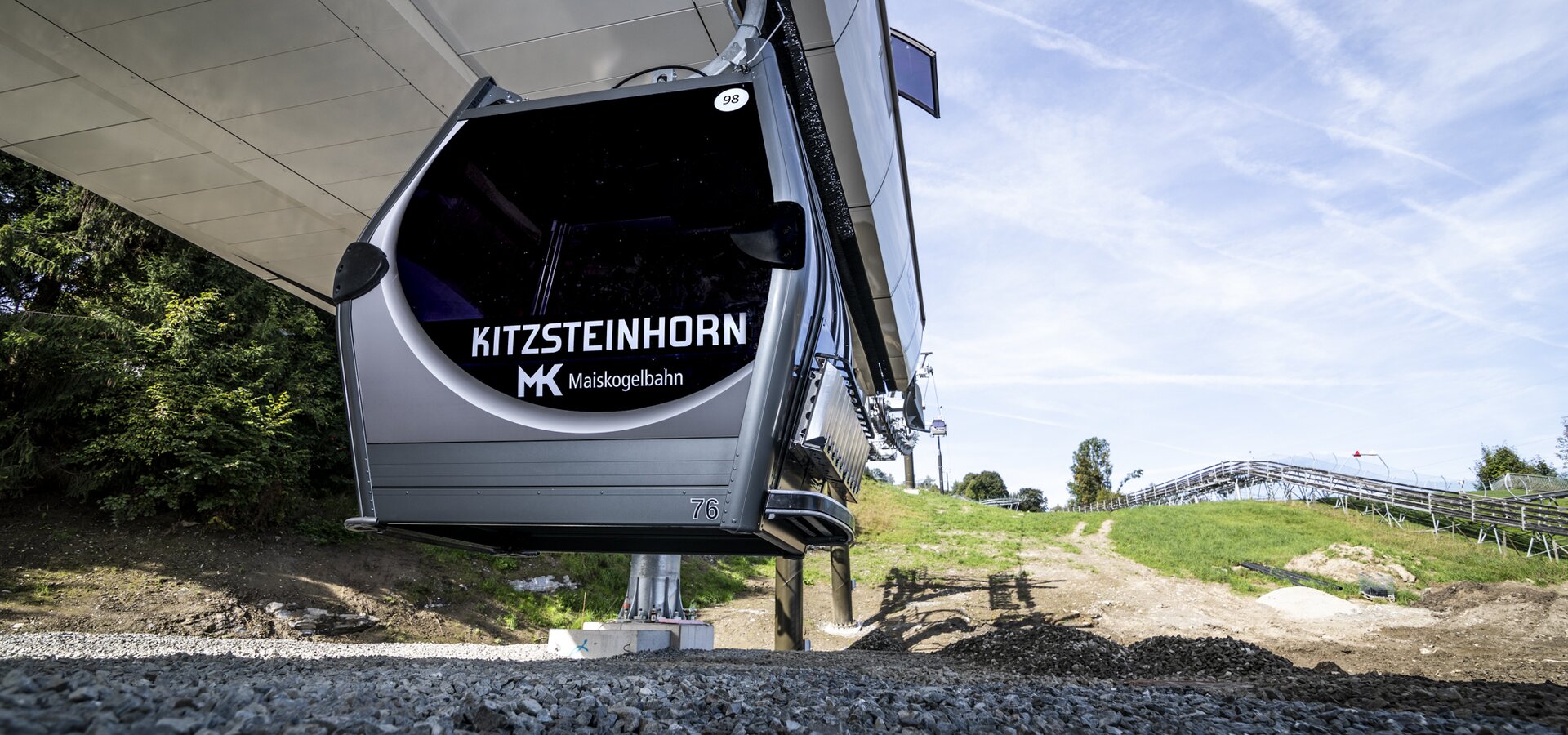 Mit den ersten Kabinen, geliefert vom Südtiroler Seilbahnbauer Leitner, konnte bereits der Probebetrieb gestartet werden. | © Kitzsteinhorn