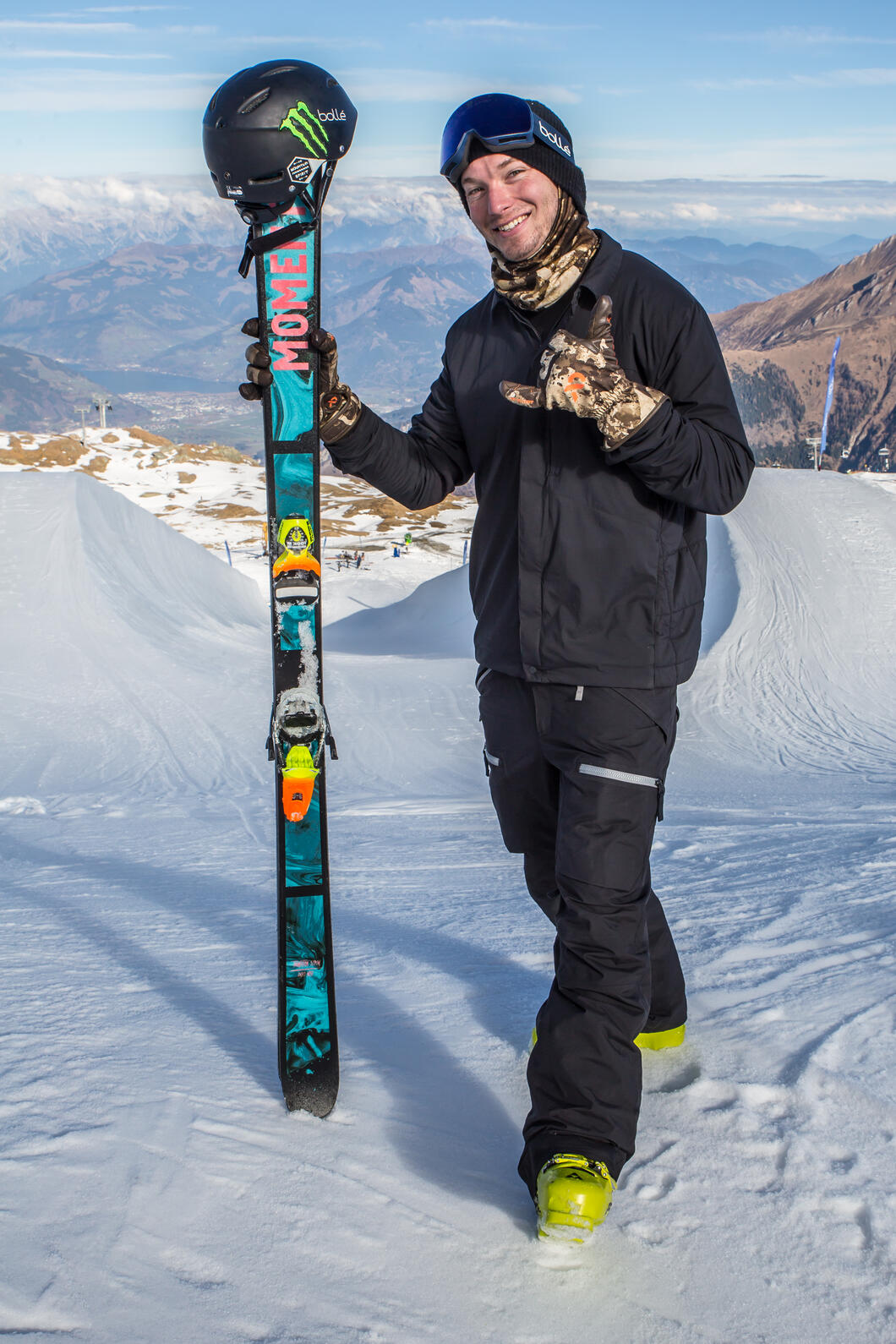 David Wise | © Kitzsteinhorn David Wise - Kitzsteinhorn Superpipe Training Weeks | © Kitzsteinhorn