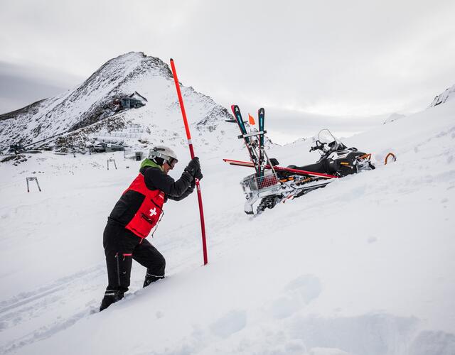 Das Kitzsteinhorn-Pistenteam bei den Vorbereitungen für den Saisonstart. | © Kitzsteinhorn