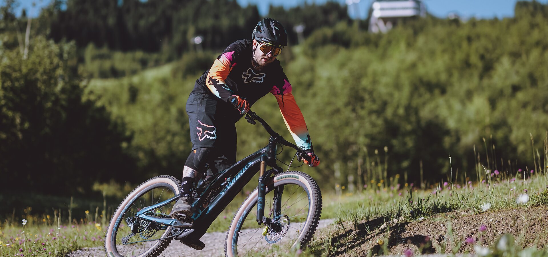 Der neue Maiskogel-Trail Kaprun bietet durch seine breite Bauweise und geringe Hangneigung perfekte Voraussetzungen für Einsteiger und Familien. | © Kitzsteinhorn