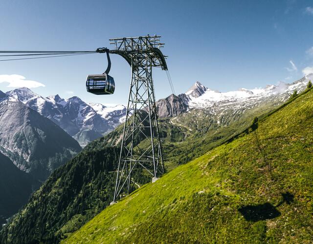 Einzigartige Panoramafahrt Kaprun 768 m - TOP OF SALZBURG 3.029 m