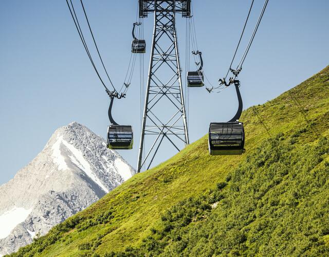 Einzigartige Panoramafahrt Kaprun 768 m - TOP OF SALZBURG 3.029 m