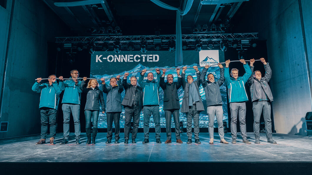 Bringing together what belongs together – at the official Opening 3K K-onnection | © Kitzsteinhorn