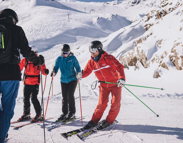 Ski Workshop with Oberschneider ski school | © Kitzsteinhorn