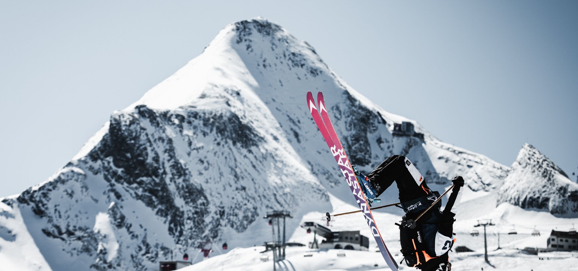 Freerider am Kitzsteinhorn, im Hintergrund das Kitzsteinhorn | © Luca Jänichen