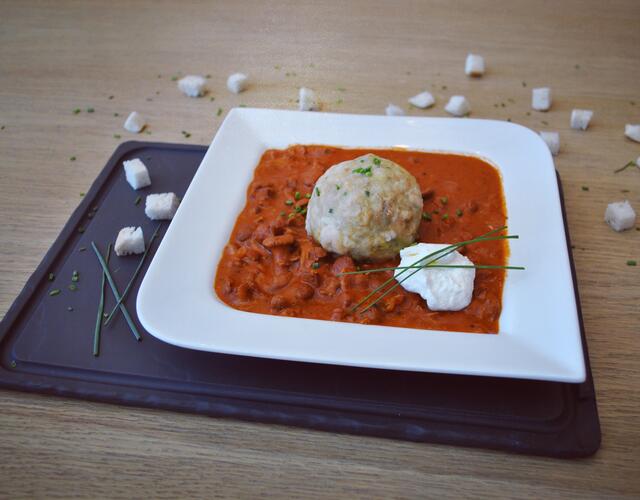 Eierschwammerlgulasch | © Kitzsteinhorn