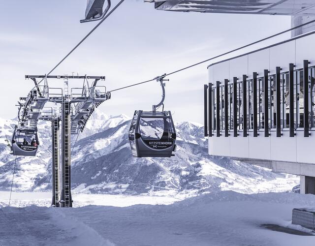 Mit der neuen MK Maiskogelbahn in neuer Qualität vom Kapruner Ortszentrum direkt auf den Familienberg Maiskogel gondeln. | © Kitzsteinhorn