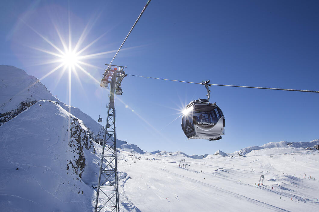 Zum Gipfel wie im Flug | © Kitzsteinhorn/Franz Reifmüller