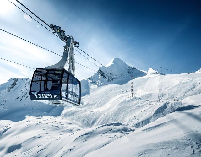 Gipfelbahn | © Kitzsteinhorn Für alle, die hoch hinaus wollen | © Kitzsteinhorn