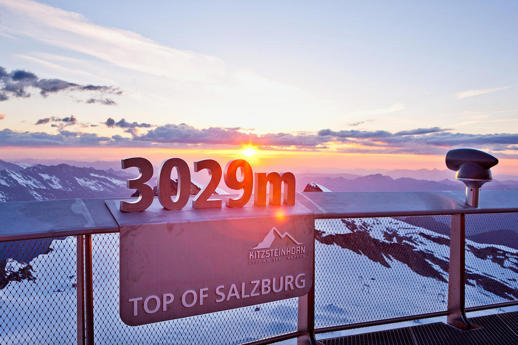 Auf 3.029 m ist man tatsächlich "Top of Salzburg" | © Kitzsteinhorn