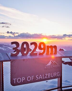 At 3,029 m in altitude your are really at the "Top of Salzburg" | © Kitzsteinhorn