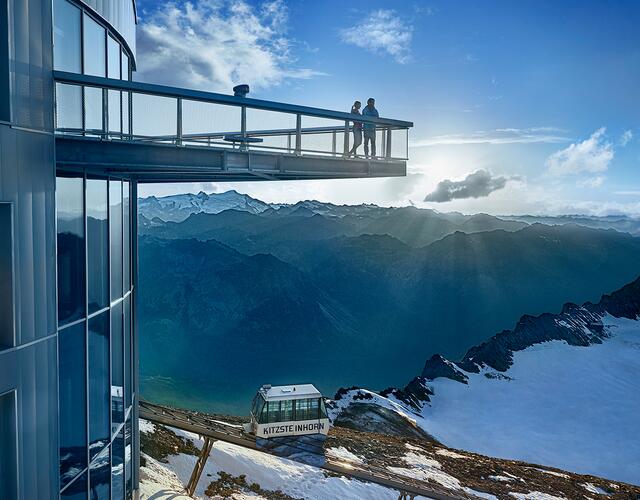 Stunning view to the surrounding mountain world | © Kitzsteinhorn