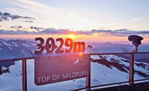 Auf 3.029 m ist man tatsächlich "Top of Salzburg" | © Kitzsteinhorn