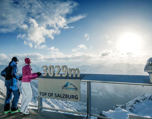 Easily accessible by cable cars | © Kitzsteinhorn