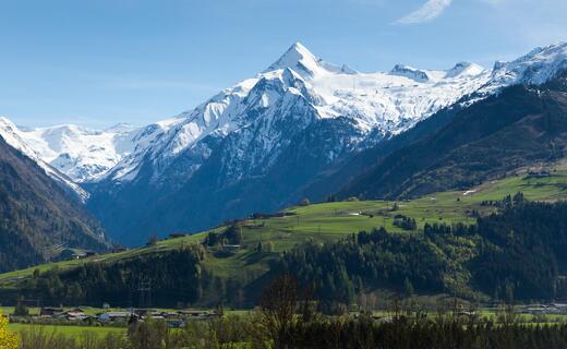 ANSICHT KITZSTEINHORN SOMMER | © Kitzsteinhorn Der Gletscher Kitzsteinhorn gemeinsam mit dem Familienberg Maiskogel | © Kitzsteinhorn