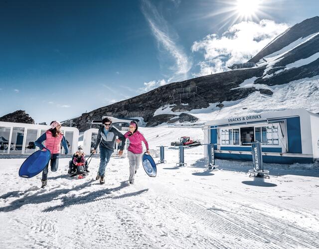 Family fun in summer snow | © Kitzsteinhorn