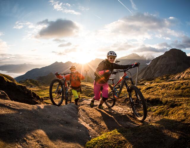 Ein Paradies für Mountainbiker, Freerider, Uphiller und E-Biker | © SalzburgerLand - David Schultheiss for WOM Medien