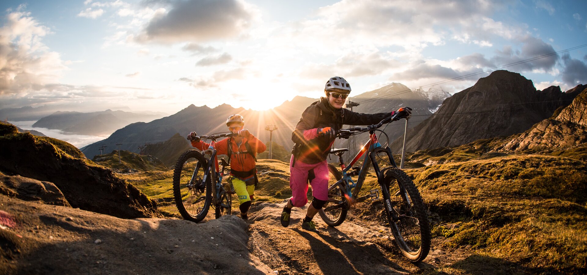 Ein Paradies für Mountainbiker, Freerider, Uphiller und E-Biker | © SalzburgerLand - David Schultheiss for WOM Medien