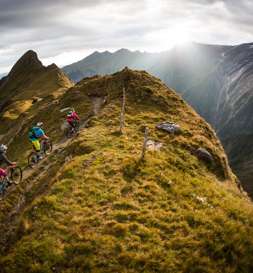 Von hochalpin bis naturbelassen zeigen sich die drei Trails | © SalzburgerLand - David Schultheiss for WOM Medien