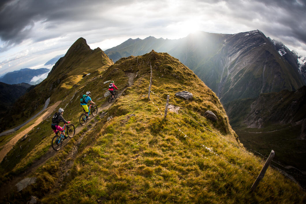 Von hochalpin bis naturbelassen zeigen sich die drei Trails | © SalzburgerLand - David Schultheiss for WOM Medien