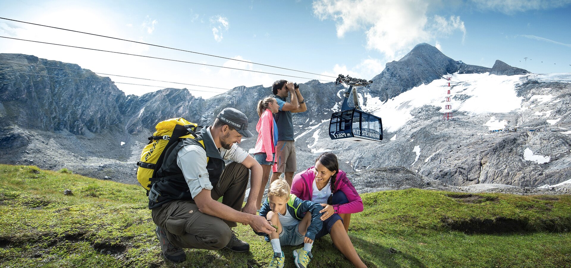 Every Thursday: guided family hike on the Kitzsteinhorn | © Kitzsteinhorn