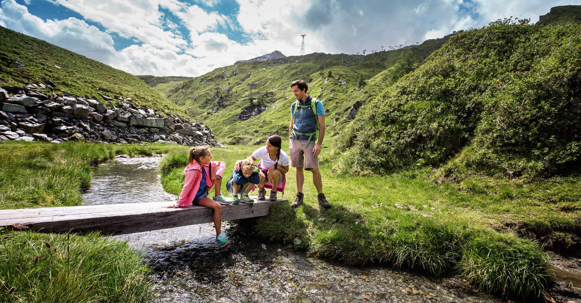 HIking time is family time | © Kitzsteinhorn