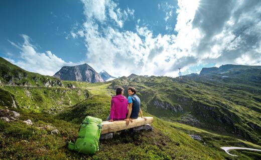 WANDERN KITZSTEINHORN | © Gletscherbahnen Kaprun AG Das Kitzsteinhorn ist ein idealer Ausgangspunkt für hochalpine Wanderungen. | © Gletscherbahnen Kaprun AG