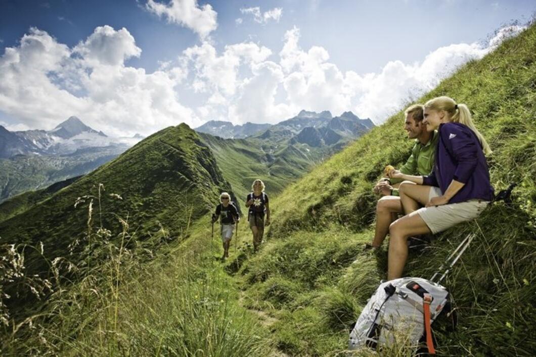 Hiking area at the border to the Hohe Tauern National Park | © Kitzsteinhorn