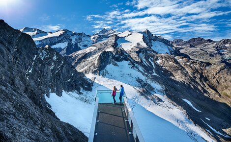 NATIONALPARK GALLERY | © Kitzsteinhorn Nationalpark Gallery Panorama Plattform am Kitzsteinhorn | © Kitzsteinhorn