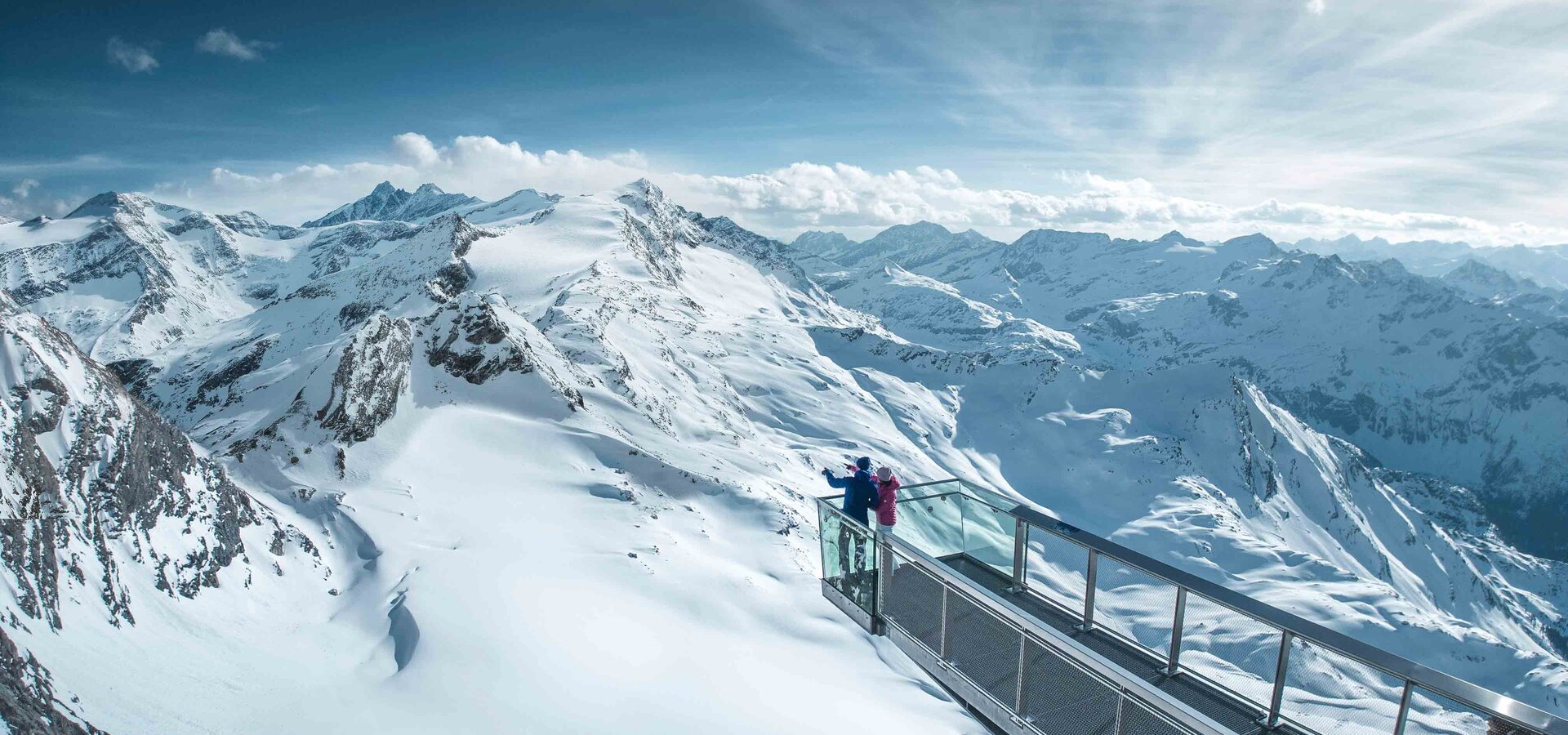 National park Gallery platform at the Kitzsteinhorn  | © Kitzsteinhorn 