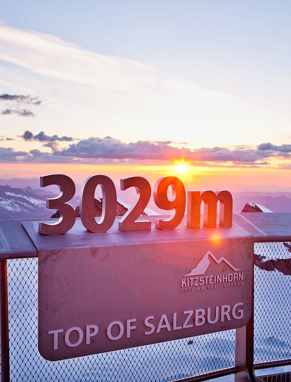 At 3,029 m in altitude your are really at the "Top of Salzburg" | © Kitzsteinhorn