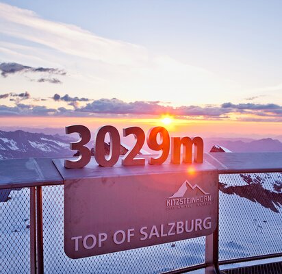 Auf 3.029 m ist man tatsächlich "Top of Salzburg" | © Kitzsteinhorn