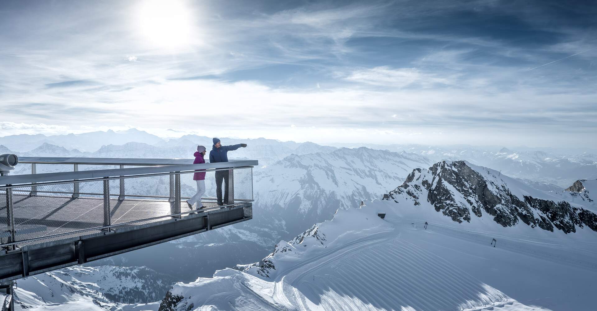 Aussichtsplattformen am Kitszteinhorn