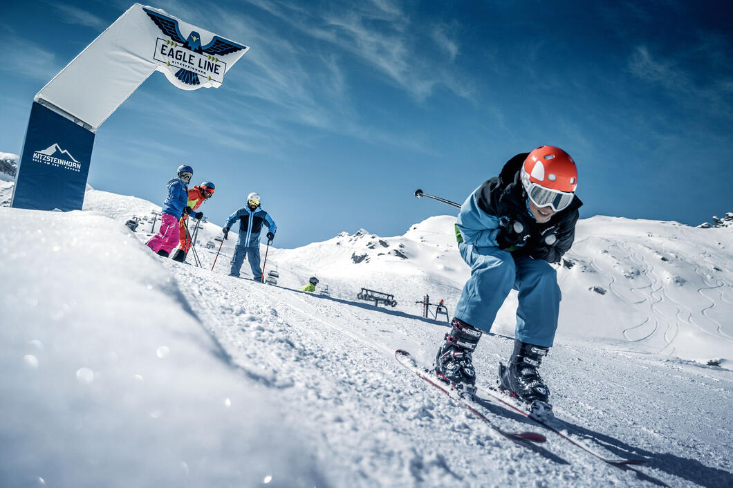 Kitzsteinhorn Eagle Line (1) | © Kitzsteinhorn Die Abenteuerpiste - Spaßparcours für große und kleine Abenteurer | © Kitzsteinhorn