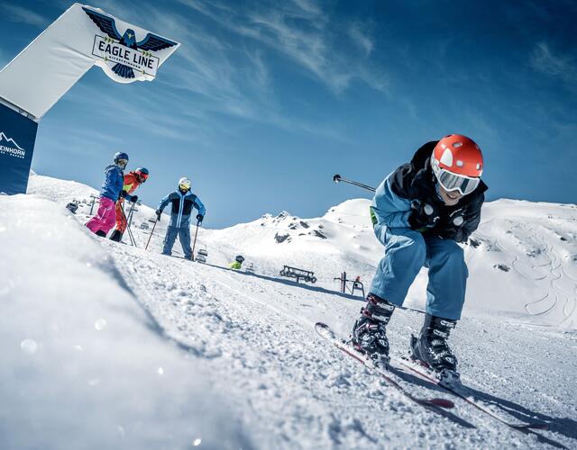 The adventure piste - fun parcourse for adventurers of all ages | © Kitzsteinhorn