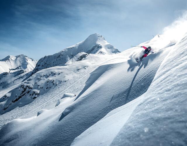 Glacier ski area with snow guarantee in Zell am See - Kaprun