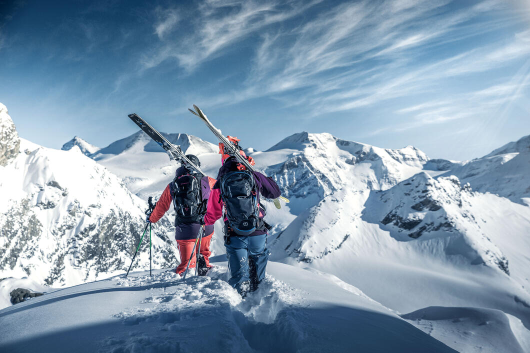 Lokale Skischulen bieten spezielle Tiefschnee- und Freeride-Kurse an | © Kitzsteinhorn