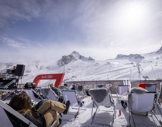 ICE CAMP Sonnendeck presented by Audi | © Kitzsteinhorn 