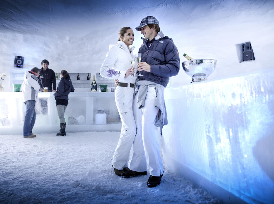 Stylish time-out at the ICE CAMP presented by Audi  | © Kitzsteinhorn