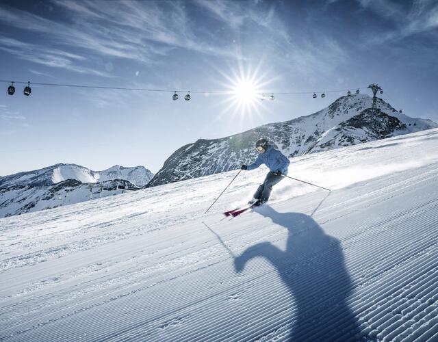 Abwechslungsreiche Pisten | © Kitzsteinhorn