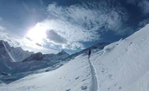 Every Thursday: guided ski tour to the Tristkogel  | © Kitzsteinhorn
