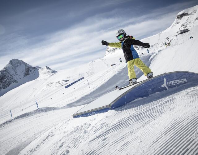 Abwechslungsreiche Easy-, Medium- und Pro-Lines. | © Kitzsteinhorn