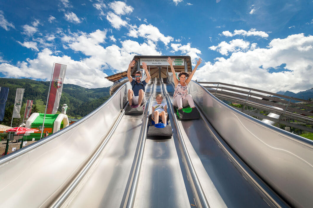 FAMILIEN- & FREIZEITPARK MAISKOGEL | © Kitzsteinhorn Rutschenparadies | © Kitzsteinhorn