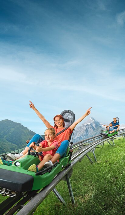 Maisi Flitzer Alpine Coaster in Kaprun | © Kitzsteinhorn