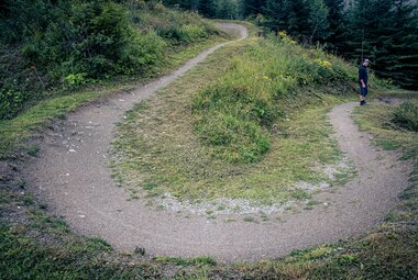 Sanfte Kurven mit wenig Gefälle | © Edith Danzer