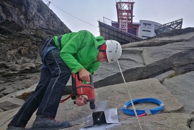 Errichtung einer Geoelektrik Messstelle | © Georesearch