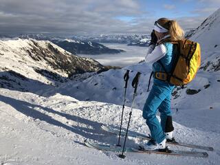 Aufstieg mit Aussicht | © Privat Aufstieg mit Aussicht | © Privat