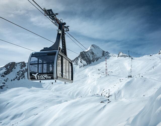 Gipfelbahn im Winter (c) Kitzsteinhorn | © Kitzsteinhorn 
